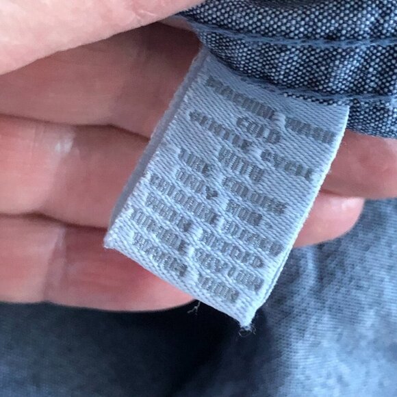 Charter Club Pastel Blue Denim Utility Jacket - Coastal Cowgirl - Picture 7 of 7